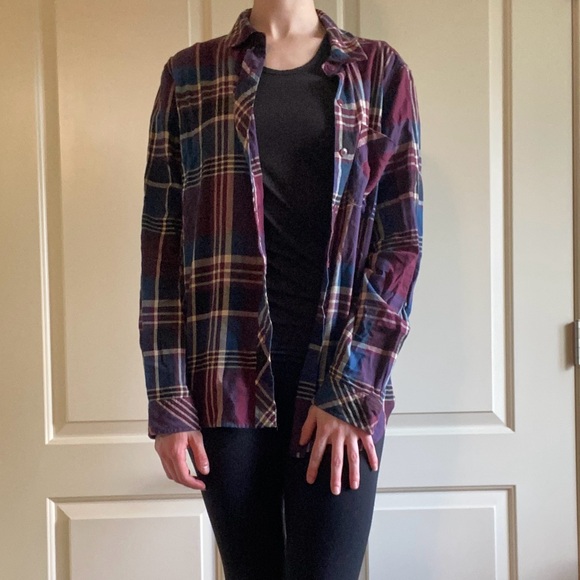 Purple and Blue Flannel - Picture 2 of 2